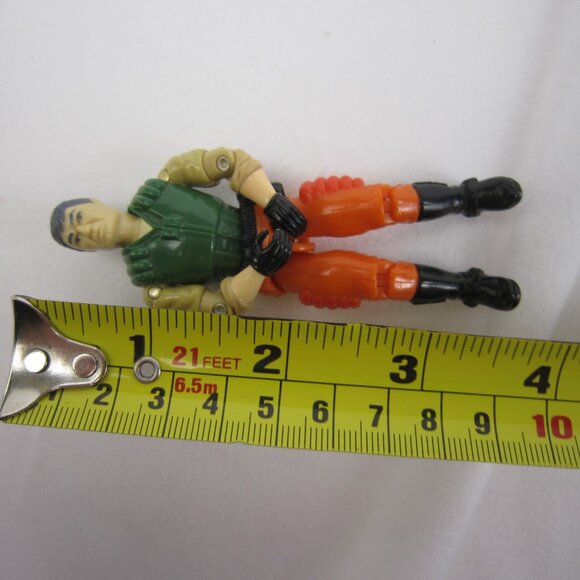 Vintage 1989 GI Joe Hot Seat Raider Driver Loose Action Figure - Picture 6 of 6